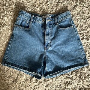 Zara denim shorts